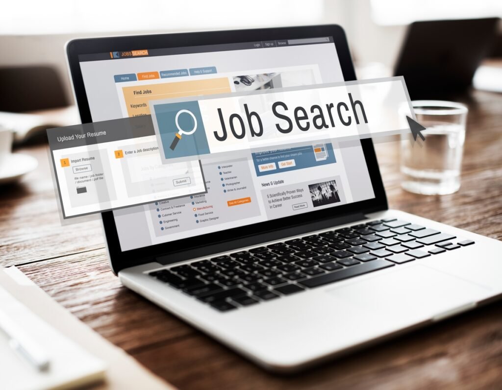 Job Search Human Resources Recruitment Career Concept